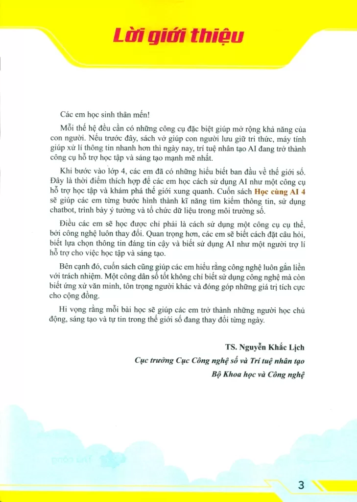 HỌC CÙNG AI LỚP 4